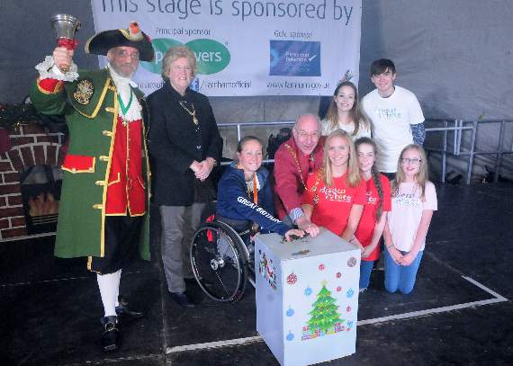 Watch trio compete to be Farnham's next town crier this Saturday