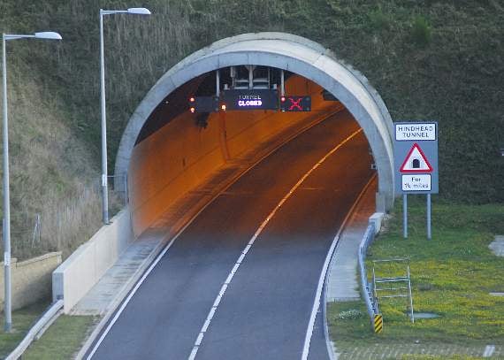 A3 tunnel now open in both directions following technical fault