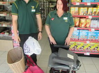 Mobility scooter left at Petersfield store