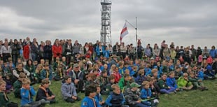 Petersfield Scouts renew promise on St George's Day