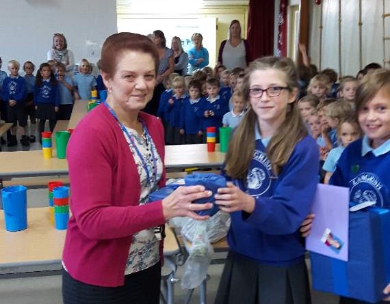 Langrish school lunchtime supervisor retires after 30-years 