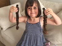 Pride as Kayleigh of Privett donates hair