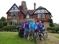 Cycle fundraiser for Canine Partners charity