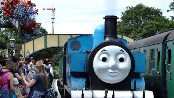 Jump aboard Thomas the Tank Engine and friends on the Watercress Line ...