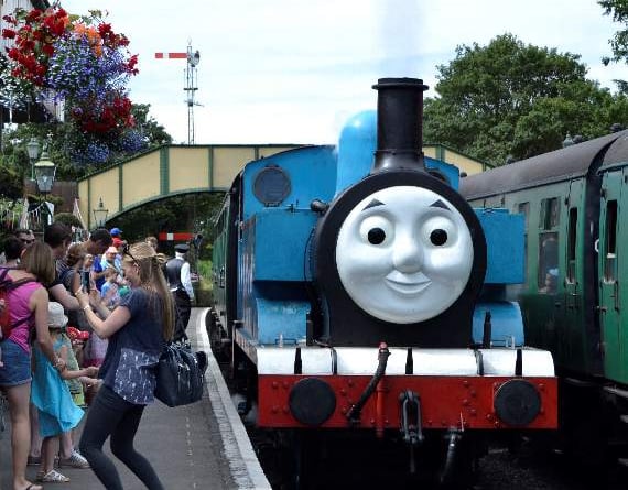 Jump aboard Thomas the Tank Engine and friends on the Watercress Line ...