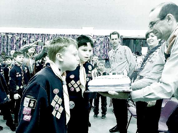 Petersfield district cubs enjoy centenary party