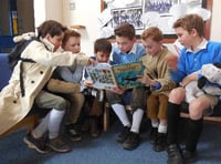 Harting school enjoys a doggy book day