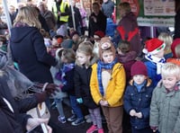 Petersfield infants enjoy their day at the market