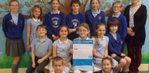 Langrish Primary School’s work for Unicef award pays off