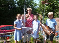 Sheet Primary School pupils have designs on sculpture