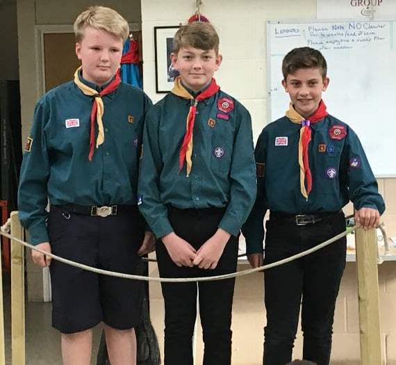 Liphook Scouts moving up group