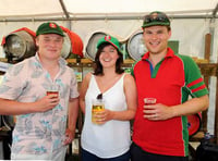 Cricketers raise a glass to success of East Meon Beer and Music Festival