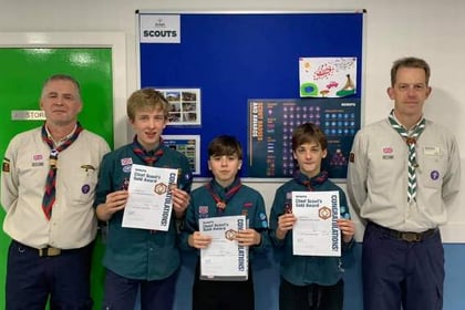 Golden days return to East Hampshire scout group