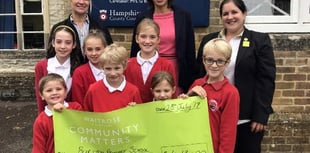 Shoppers give cash boost to school