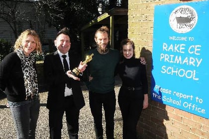 Rake pupils meet Oscar winning film makers