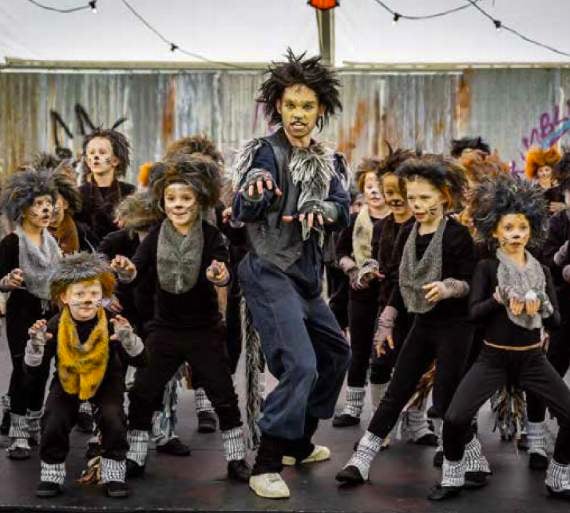 Petersfield Youth Theatre puts on a performance of Cats