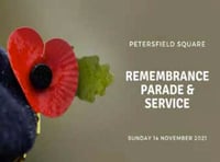 Remembrance Sunday service is on November 14