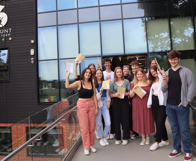 Bohunt A-level students celebrate results  