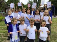 Selborne Primary School pupils write to the Queen