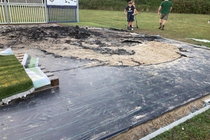 No response by police as play area is torched