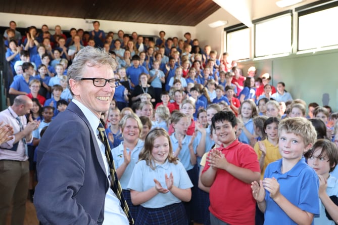 Highfield School headmaster Phillip Evitt has retiring after 23 years at the helm of the Liphook school