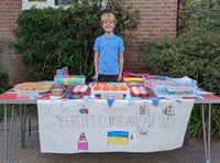 Schoolboy Bertie’s comic book raises £150 towards mum’s Ukraine trip