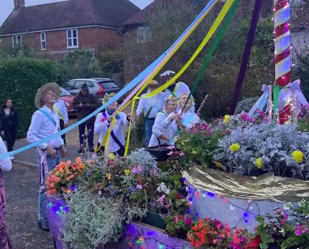 The prize-winning Liphook in Bloom float at the Liphook carnival, October 2022.