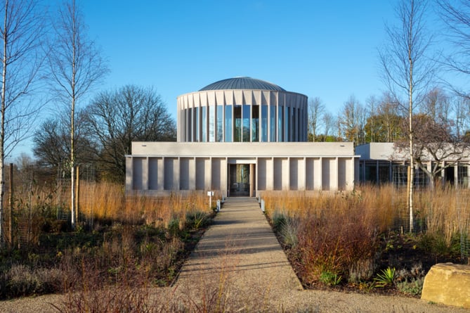 The White Eagle Lodge, a spiritual organisation founded in 1936, has recently opened their new temple building in Liss. Designed to provide a beautiful, calm space for spirituality and teaching, the new complex is grounded on an ancient east-west ley line. James Gorst Architects have designed a composition of orthogonal pavilions connected by a cloistered walking, all facing onto an open central courtyard. The pavilions are organised to create carefully landscaped gardens between them. The temple comprises a 12m diameter circle, focusing the congregation on a central altar. This sacred space is enclosed within a solid stone pendentive dome with arched openings to the cardinal points. The whole temple complex uses natural materials, primarily brick and Siberian Larch timber, and features ground source heat pumps and a mechanical cooling strategy using sleeper walls in the subfloor. Alongside the temple are additional lecture rooms, smaller consultation spaces, a reception area, kitchen and library. Client: The White Eagle Lodge. Architect: James Gorst Architects. Main Contractor: Beard Construction. Structural Engineer: Eckersley OâCallaghan. M&E Engineer: Skelley & Couch. Quantity Surveyor: Jackson Coles. Landscape Designer: McWilliam Studio. Other parties: Evans Precast