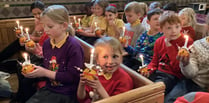 St Matthew’s CE Primary School in Blackmoor holds Christingle service 