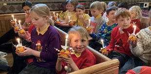 St Matthew’s CE Primary School in Blackmoor holds Christingle service 