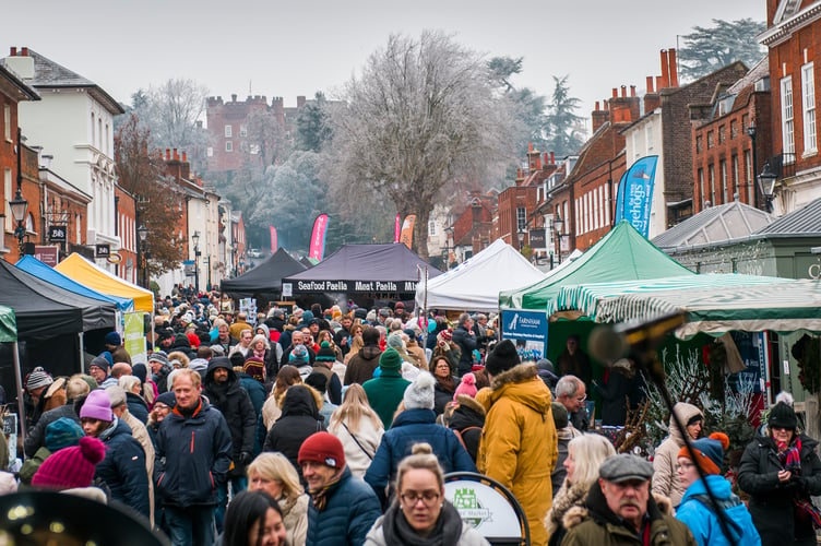 A Hart Link Road would enable the bottom half of Castle Street to be pedestrianised, says the town council's joint leader David Beaman