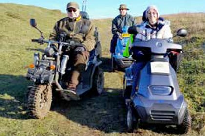Mobility scooters ensure all can explore East Hampshire countryside