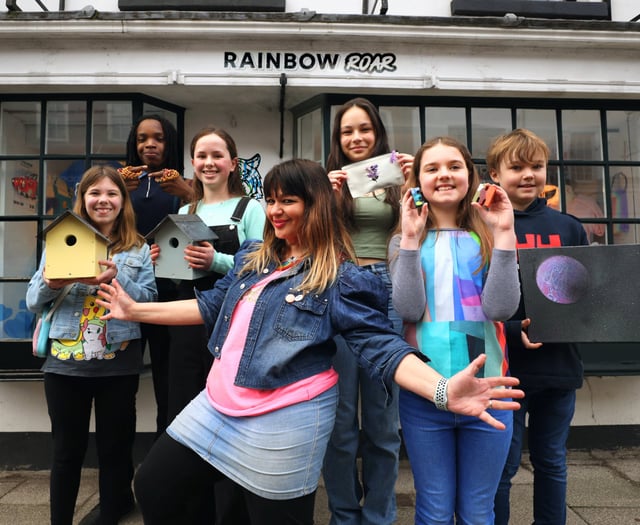 Rainbow Roar: Young entrepreneurs lead the way at new Farnham shop