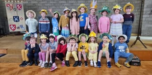 Bonnet parade and singing highlights of Alton School Easter assembly