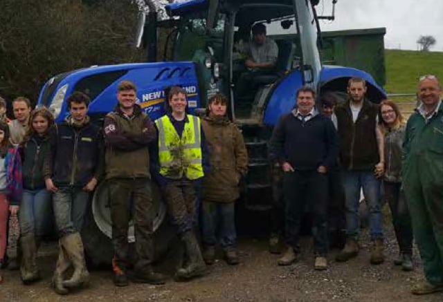 Young Petersfield farmers have dung themselves proud by raising £2,000