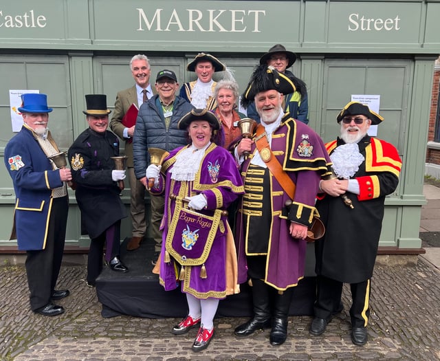 Oyez oyez! Farnham has a town crier for the first time in three years