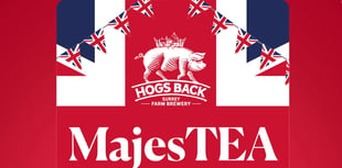 Win a mini-keg of Hogs Back Brewery's MajesTEA Coronation beer