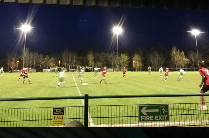 Action from Petersfield's match at Totton & Eling