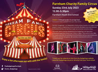 Circus big top coming to Farnham for small prices thanks to Hedgehogs