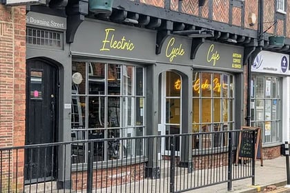 Electric Cycle Cafe latest to sign up to Plastic Free Farnham scheme