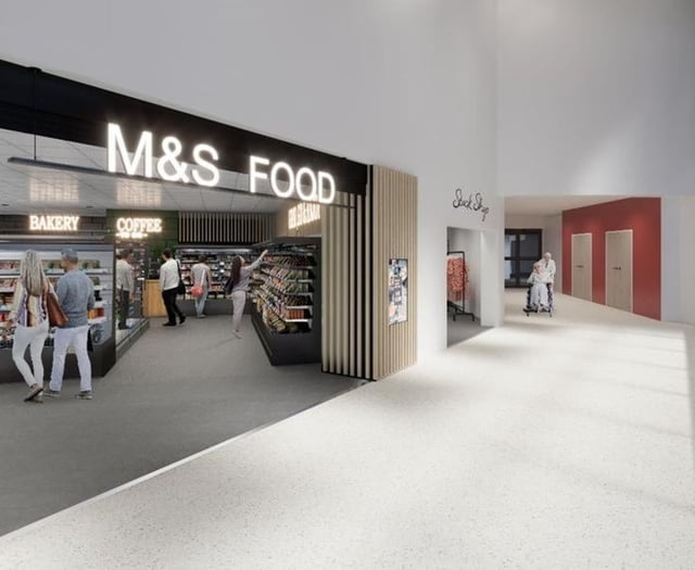 Work begins on QA Hospital's new entrance and M&S Food store