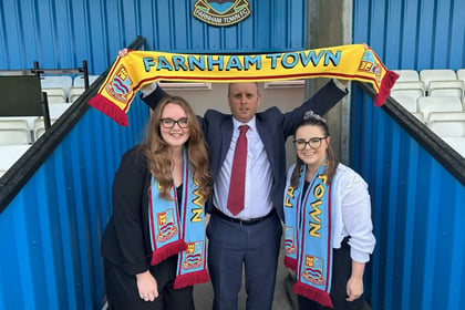 Farnham Town FC to give away 10,000 match tickets to schoolchildren
