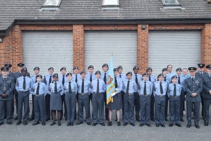 Alton Air Cadets holds awards night at its Anstey Park headquarters