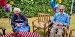 Grayshott couple celebrate their 90th birthdays in care home together