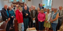 Langrish service marks start of harvest