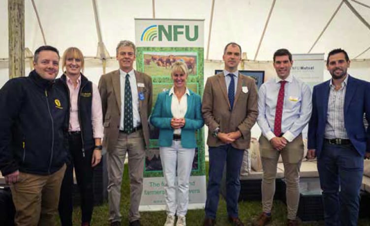 National Farmers' Union president Minette Batters at the Alresford Show, September 2023.