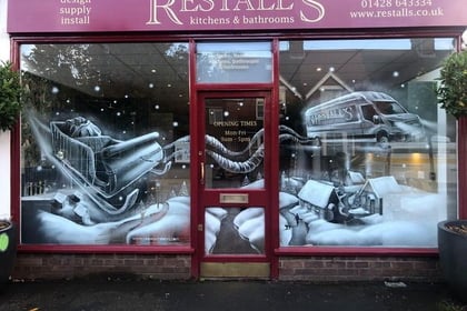 Vote for your top display in Haslemere's Christmas window competition