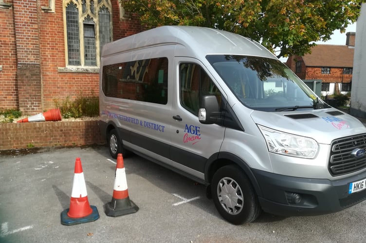 Age Concern Petersfield Minibus