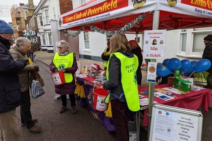 Petersfield Lions launch campaign to feed and heat the less fortunate