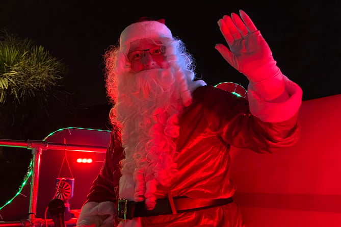 Santa is again visiting Farnham this Christmas in aid of the Foodbank